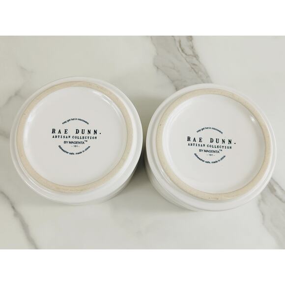 Rae Dunn Pinch Stackable Canister NEW w/ Lid & Spoon Spice Jar x2 by Magenta - Picture 12 of 15